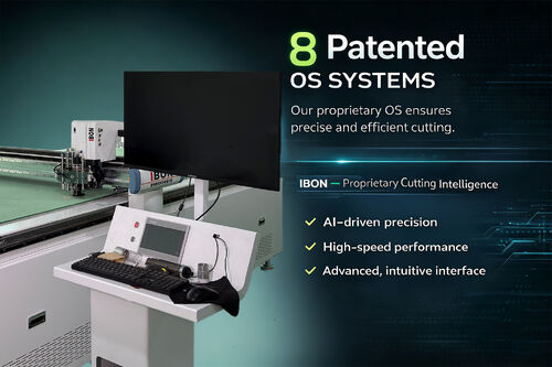 탄소 섬유 절단 케이스 | IB1625 자동 칼 절단기