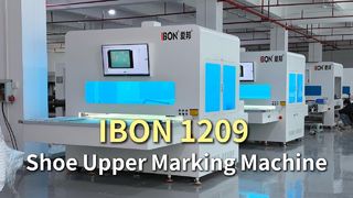 신발 공장에서 자동 마킹 기계를 사용하여 스티칭 정확도를 향상시키는 방법 #footwearmanufacturing