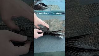 스마트 PU 악어 패턴 절단기 | 아이본CNC