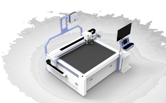 좋은 가격 시공이 적은 CNC 가죽 절단기 50Hz 직물 절단 기계 프로젝터와 자동 온라인으로