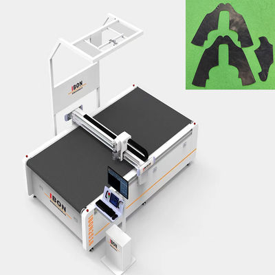 좋은 가격 50Hz 커스터마이즈 된 CNC 오실레이팅 칼 절단 기계 1600mm x 2500mm 작업 크기 가죽 온라인으로